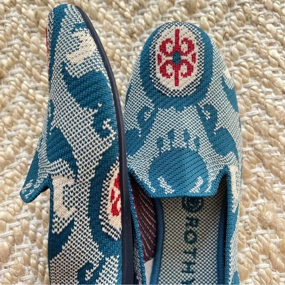 Rothy's Moroccan Teal Loafers - Picture 6 of 7